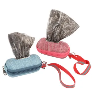 3PCs Pet Garbage Bag Dispenser Oval Dog Stool Bag Storage Box