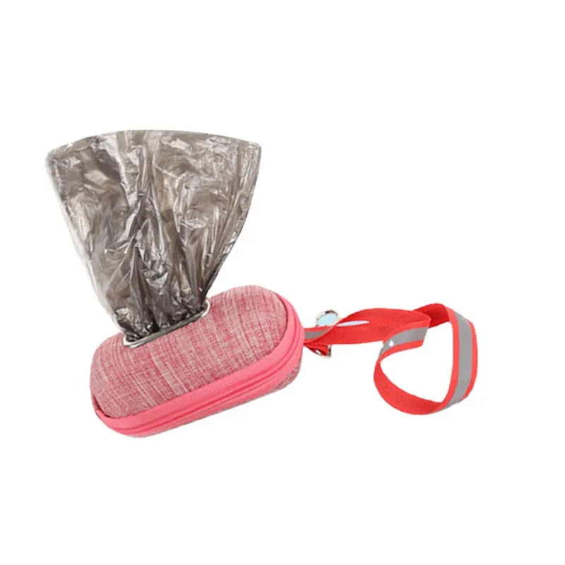 3PCs Pet Garbage Bag Dispenser Oval Dog Stool Bag Storage Box