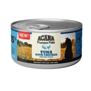 Acana Premium Pate Wet Cat Food with Tuna & Chicken - 24 x 85g