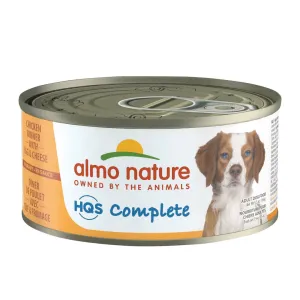 Almo Nature HQS Complete Chicken Dinner With Cheese & Egg Dog Wet Food