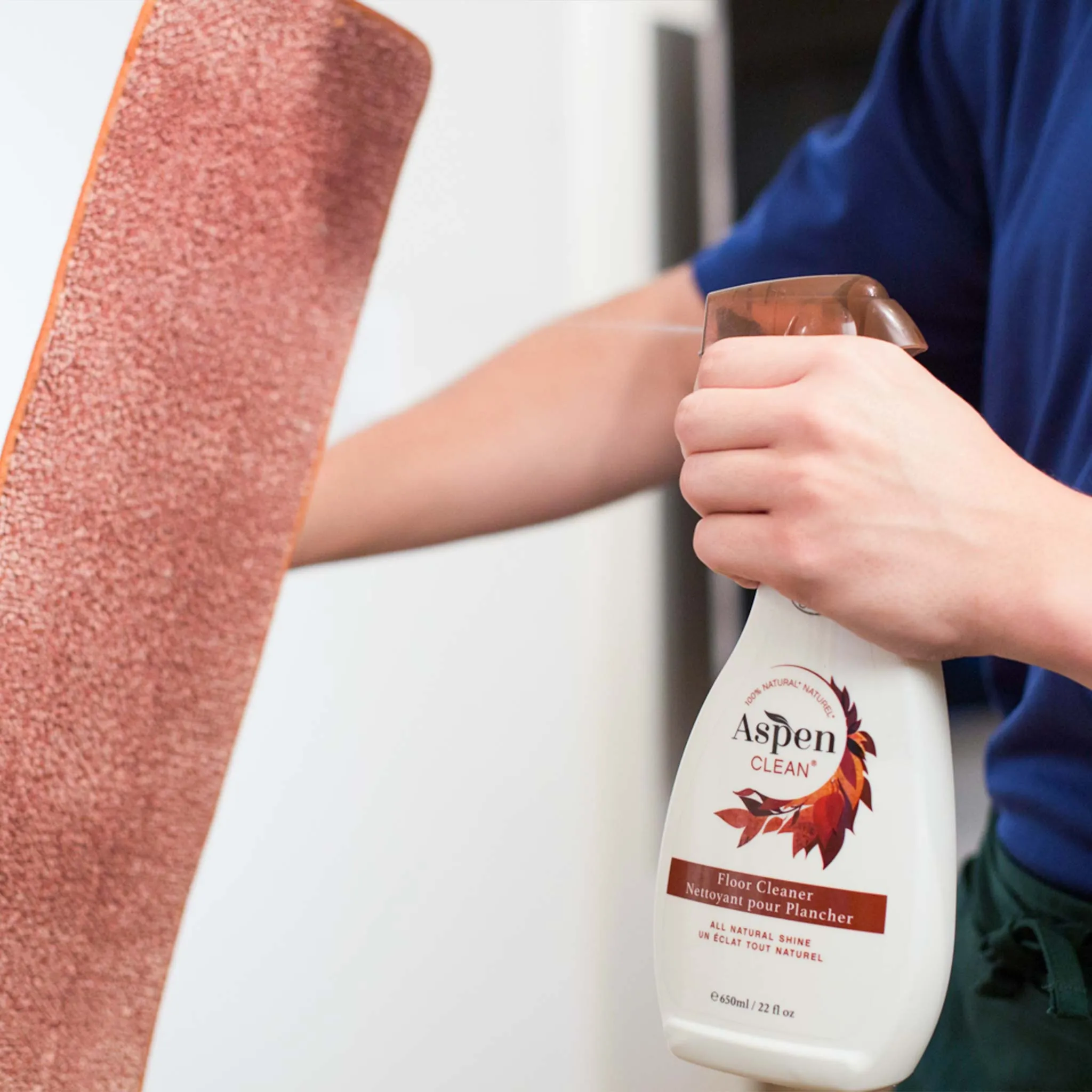 AspenClean Floor Cleaner and Mop Head Kit