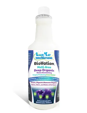 BioVation™ 32 fl oz Concentrated Probiotic Enzymatic Green Cleaner
