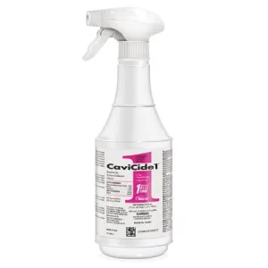 CaviCide1™ Surface Disinfectant Cleaner Alcohol Based Pump Spray Liquid 24 oz. Bottle Alcohol Scent NonSterile - Metrex Research  Mfr# 13-5024