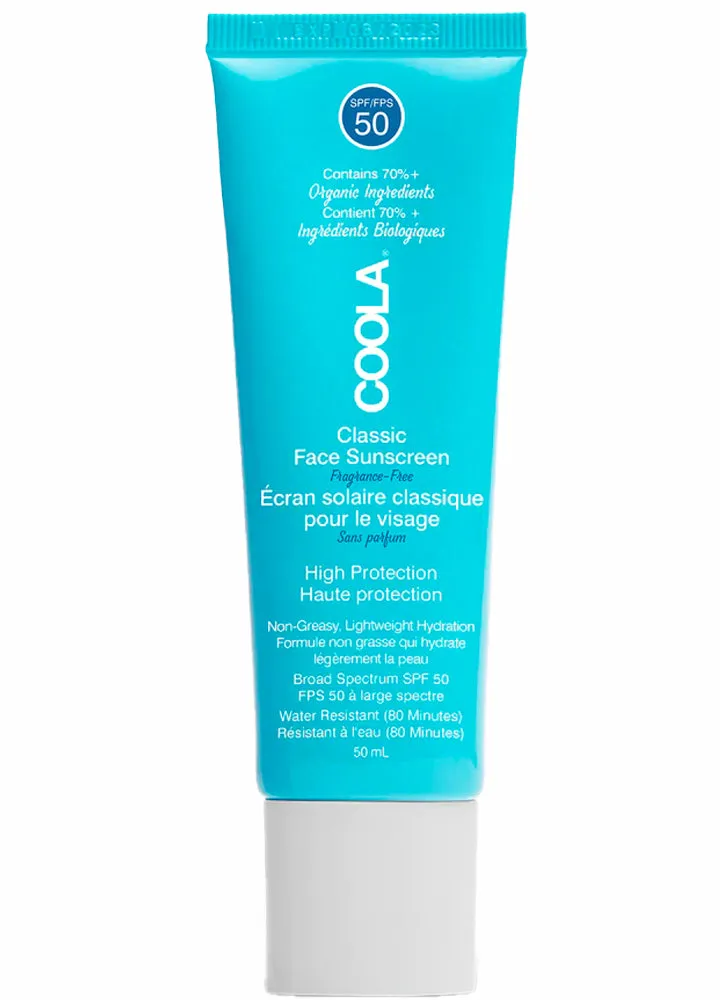 Coola Face Lotion SPF50 Unscented