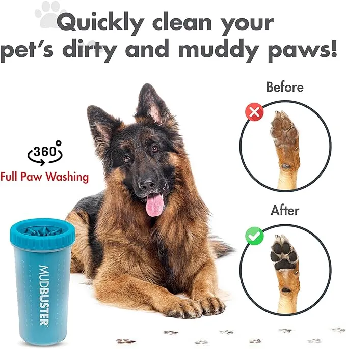 Dexas MudBuster Portable Dog Paw Cleaner