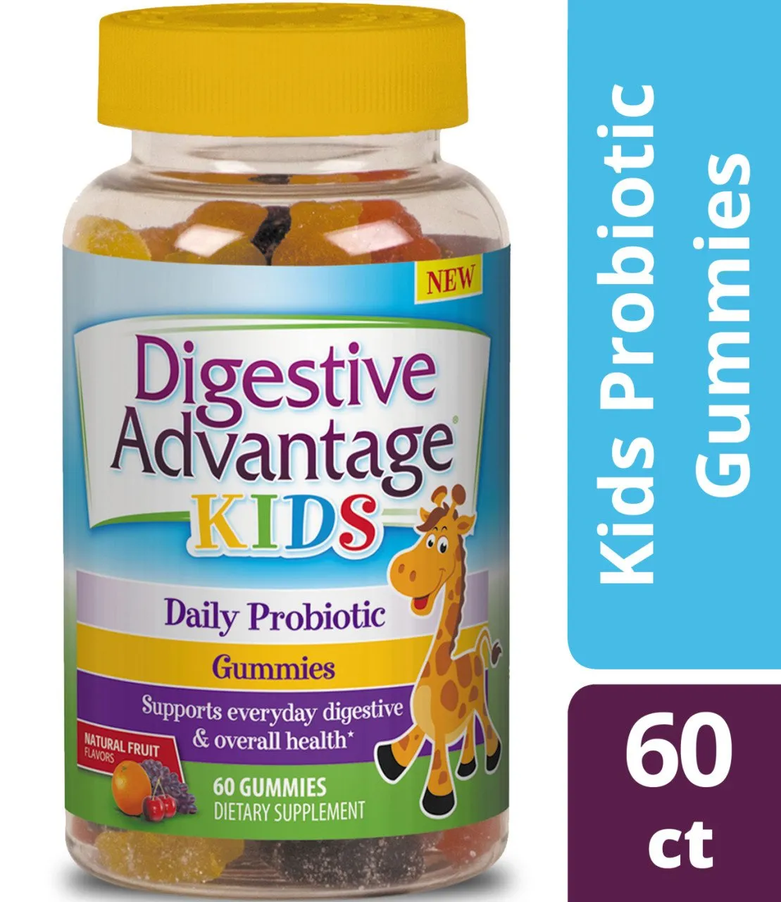Digestive Advantage Kids Daily Probiotic Gummies, 60 ct