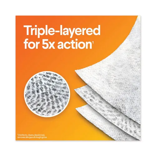 Disinfecting Wipes, 1-ply, 7 X 7.75, Crisp Lemon, White, 75/canister, 6 Canisters/carton