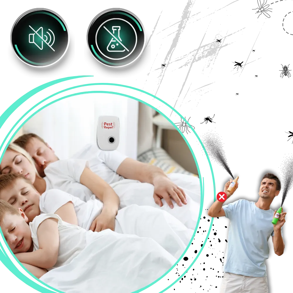 Energy Efficient Ultrasonic Pest Repeller