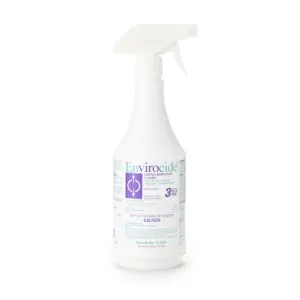 Envirocide® Surface Disinfectant Cleaner Broad Spectrum Pump Spray Liquid 24 oz. Bottle Alcohol Scent NonSterile - Metrex Research  Mfr# 13-3324
