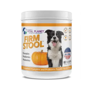 Firm Stool 3.92 Oz. Powder for Pets (Pumpkin, Prebiotics, & Probiotics)
