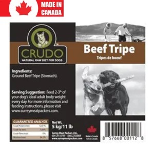 Ground Green Beef Tripe