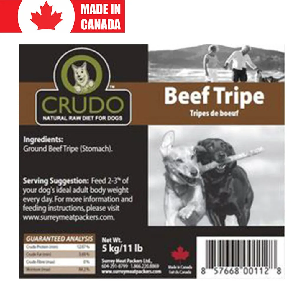 Ground Green Beef Tripe