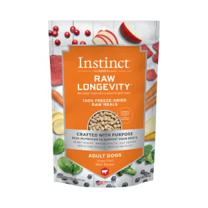 Instinct  Longevity Freeze-Dried Raw Meals Beef Recipe Dog Food