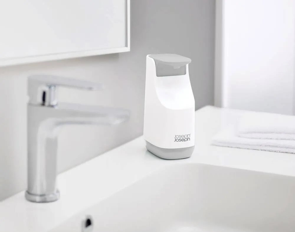 Joseph Joseph Slim Compact Soap Dispenser Grey