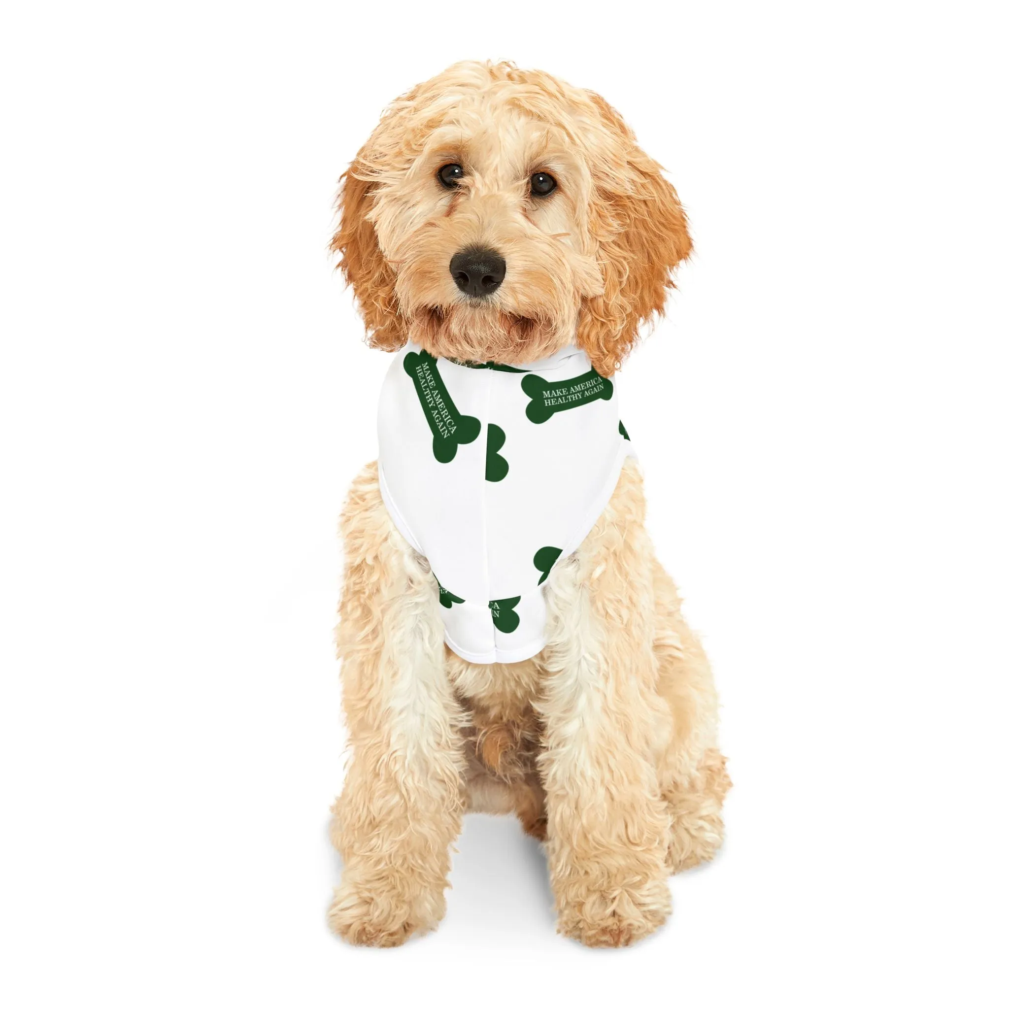 Make America Healthy Again Dog Bone Pet Hoodie