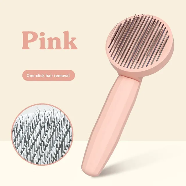 One-Key Hair Removal Pet Comb: Efficient, Non-Skin Damaging Grooming