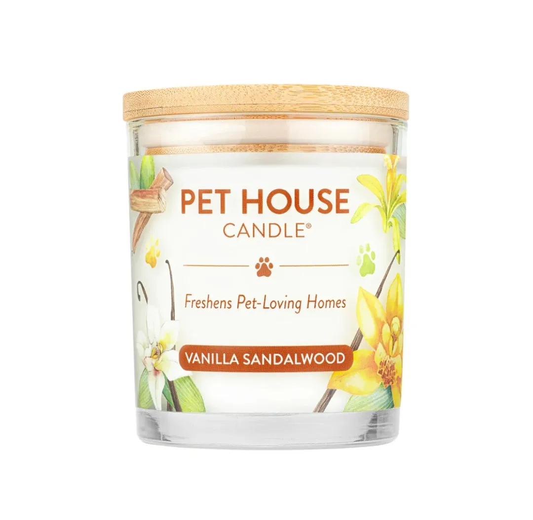 Pet House Candles & Wax Melts- Vanilla Sandalwood