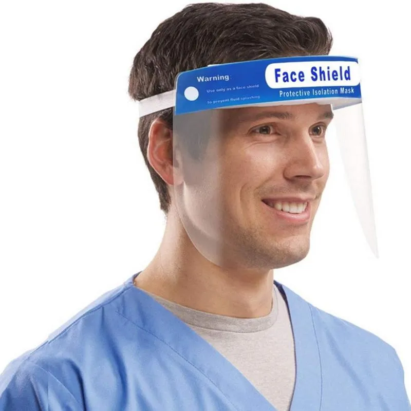 Protective Isolation Mask Anti-fog Disposable Face Shield Masks