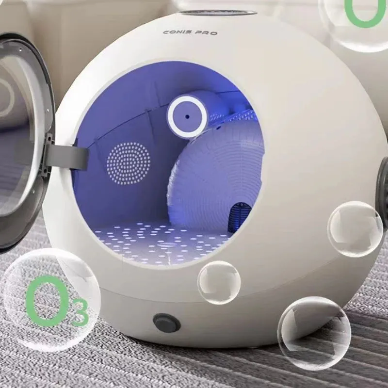 Small Automatic Pet Dryer, 360 Degree Drying, No Dead Ends, Intelligent Temperature Control