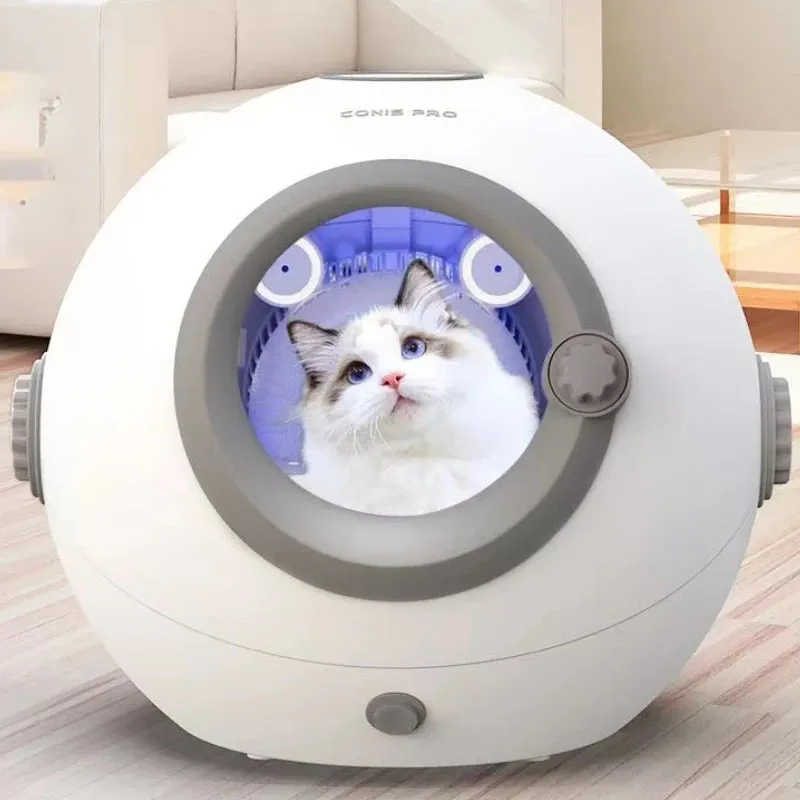 Small Automatic Pet Dryer, 360 Degree Drying, No Dead Ends, Intelligent Temperature Control