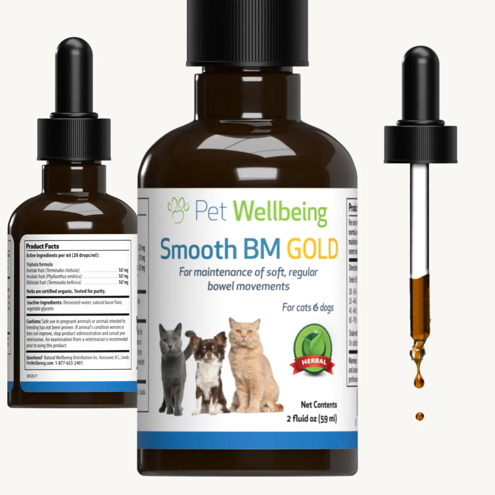 Smooth BM Gold - Supports Healthy Bowel Movements in Cats