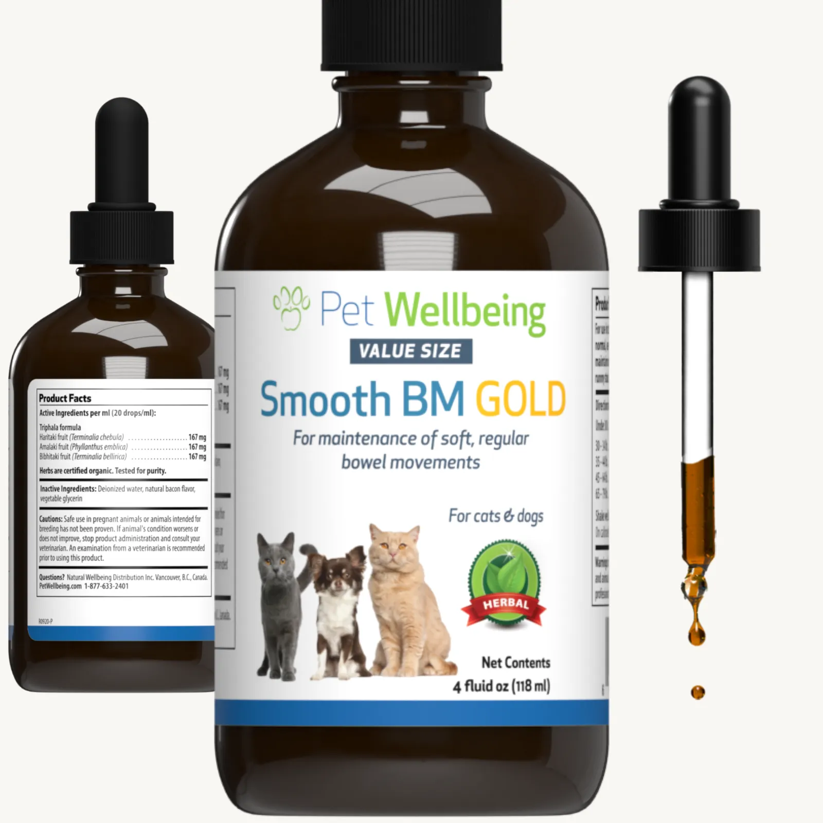 Smooth BM Gold - Supports Healthy Bowel Movements in Cats
