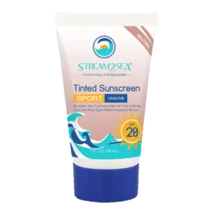 Stream2Sea Sport SPF20 Tinted Sunscreen for Face & Body