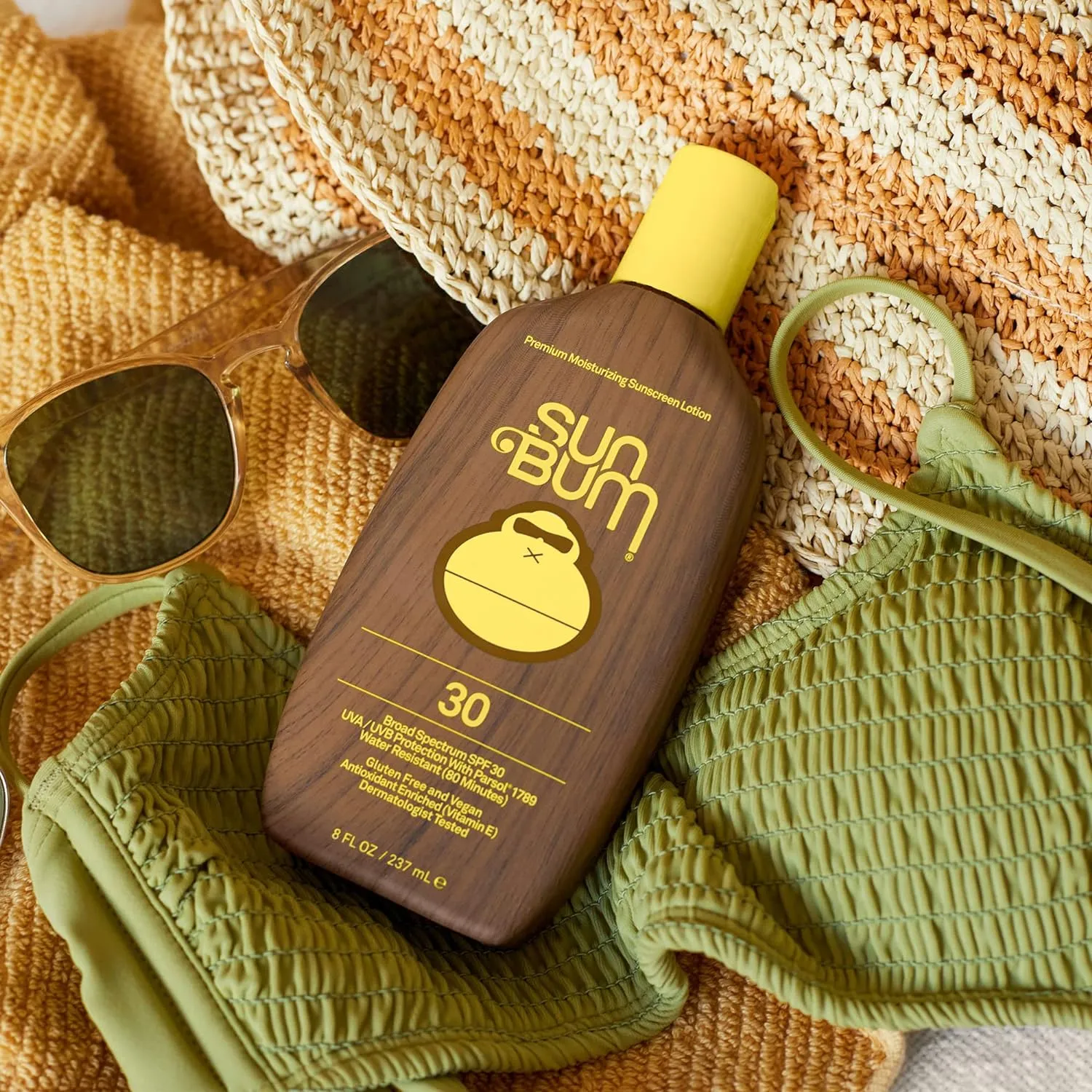 Sun Bum SPF 30 Sunscreen Lotion - Moisturizing UVA/UVB Protection, Vitamin E - 8oz