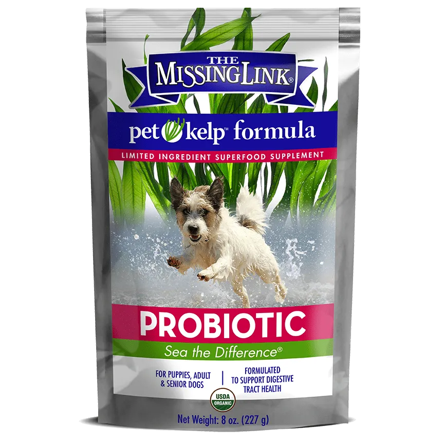 The Missing Link Pet Kelp Formula Probiotic Blend Limited Ingredient Superfood Supplement for Dogs