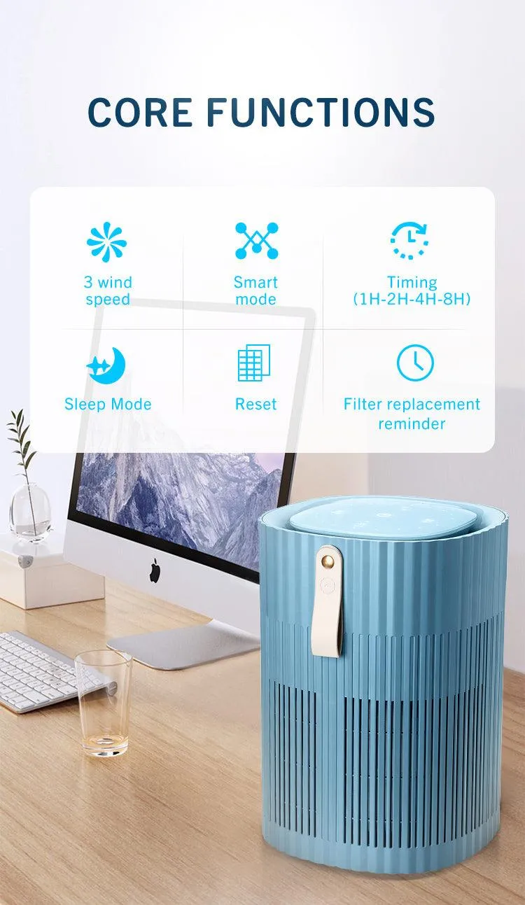 Thorair Mini Home Air Purifier | Compact and Effective Air Filtration | Thorair