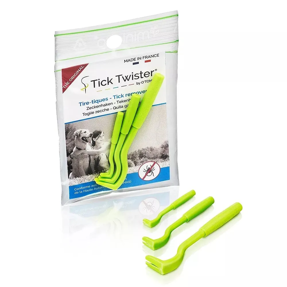Tick Twister by O'TOM Tick Removal Tool Pack of 3
