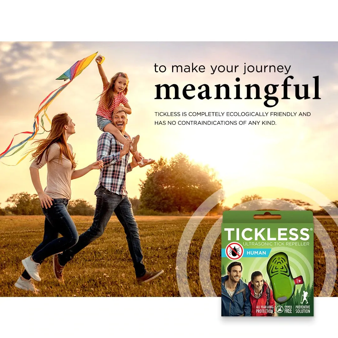 Tickless Human | Chemical-Free Tick Repellent for Adults