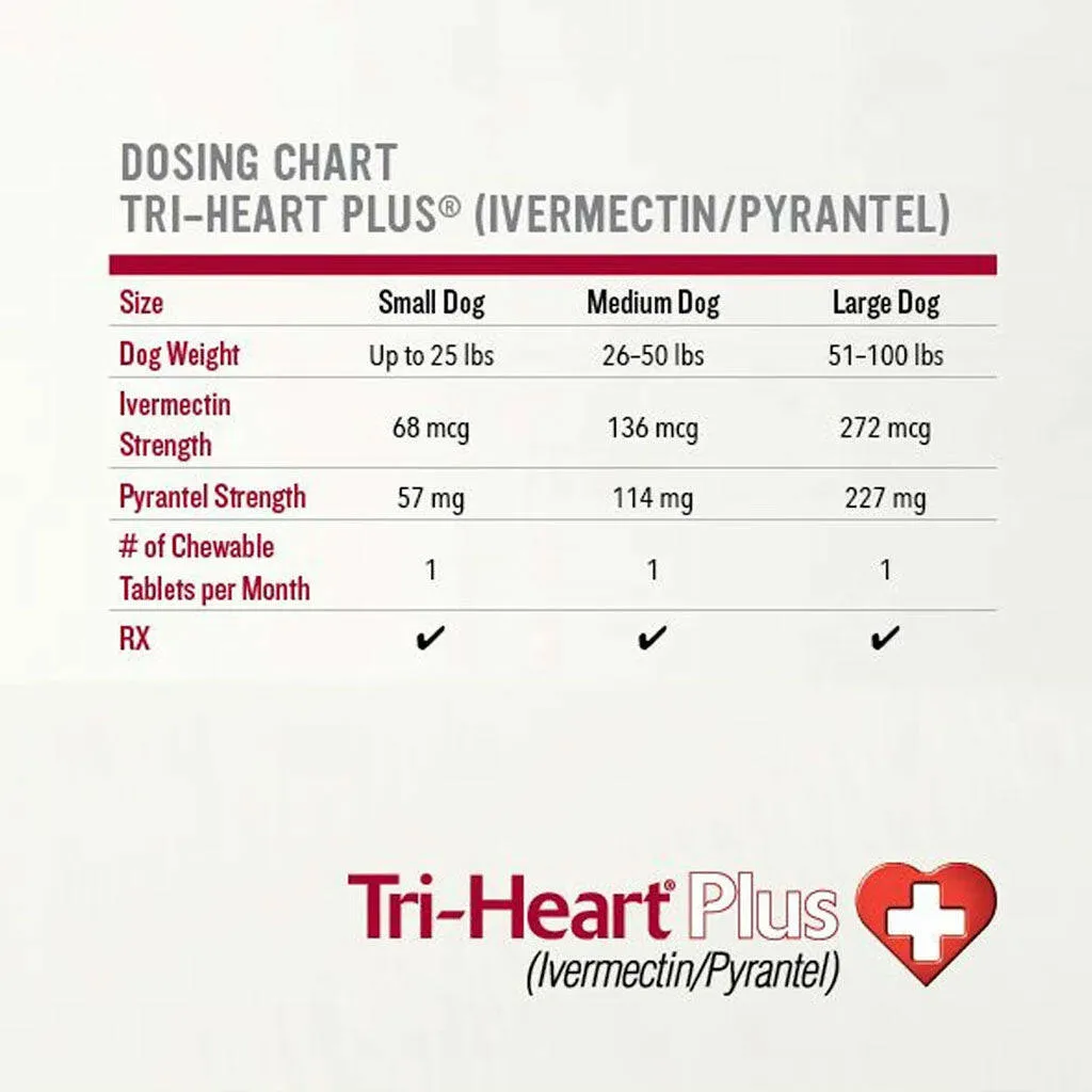 Tri-Heart Plus for Dogs 51-100 lbs