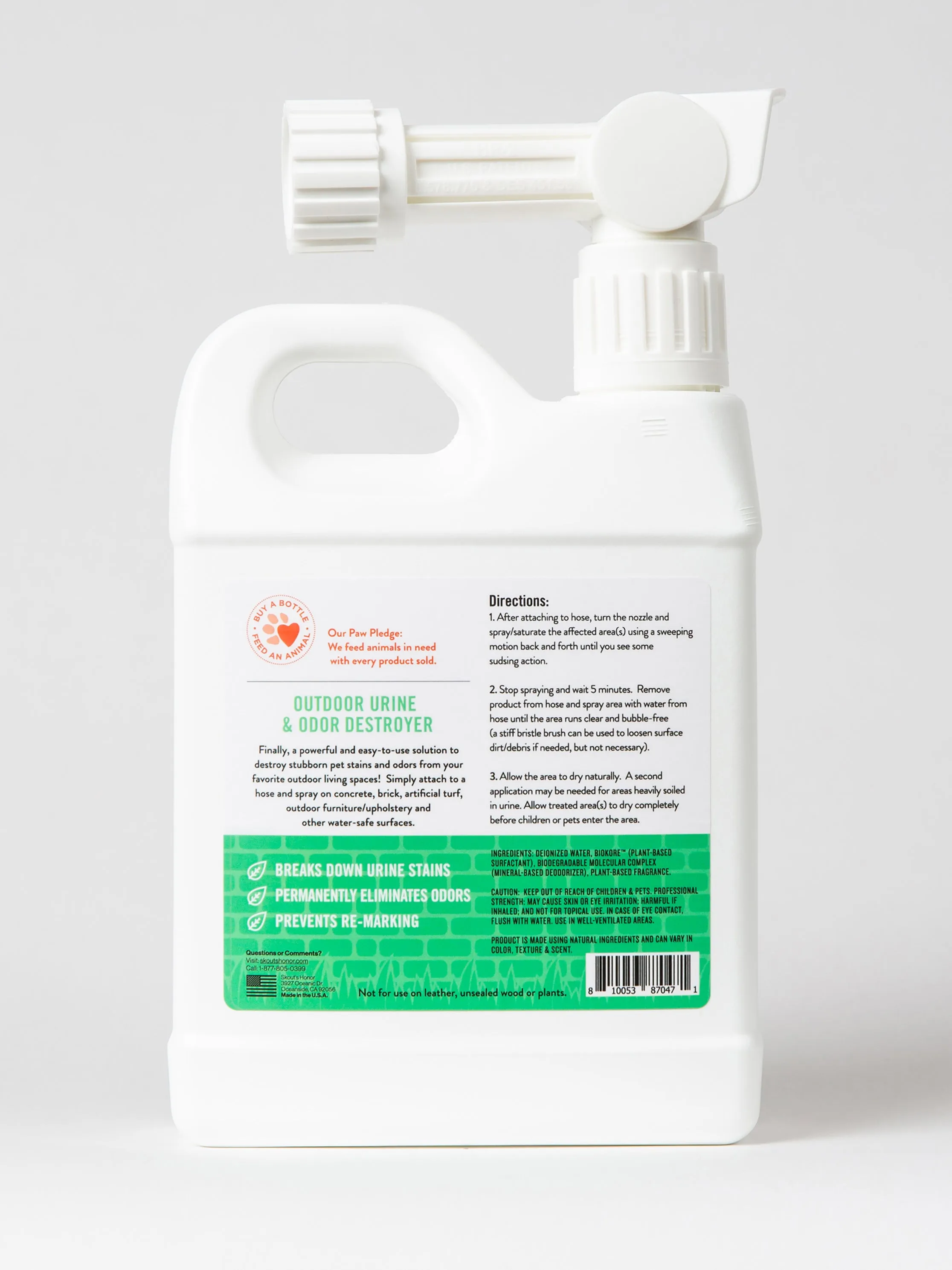 Urine & Odor Destroyer Concrete & Turf