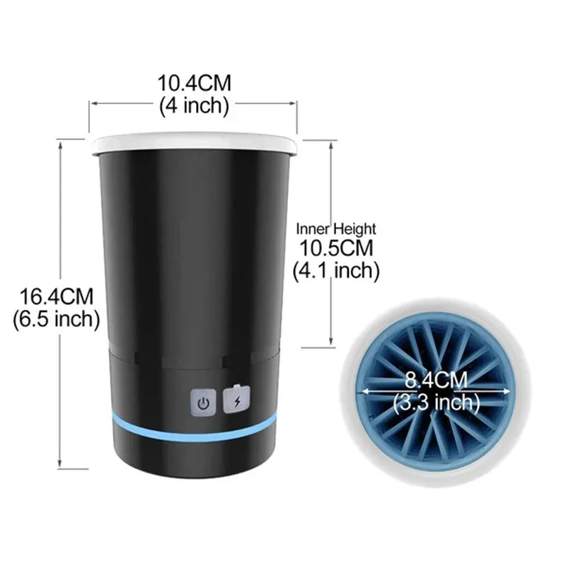 USB Rechargeable Pet Foot Washer