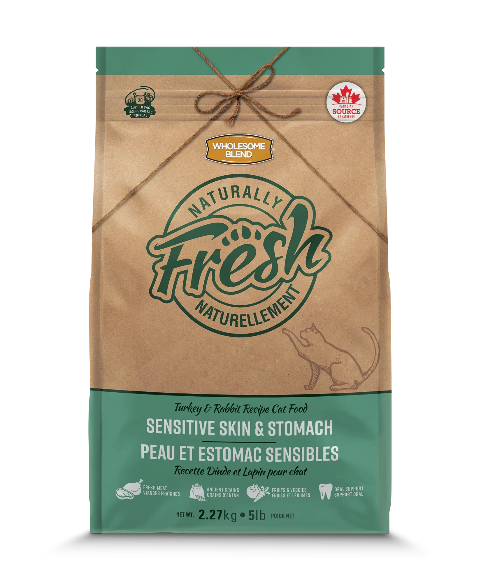 WB Fresh Turkey & Rabbit Sensitive Cat 2.27 Kg